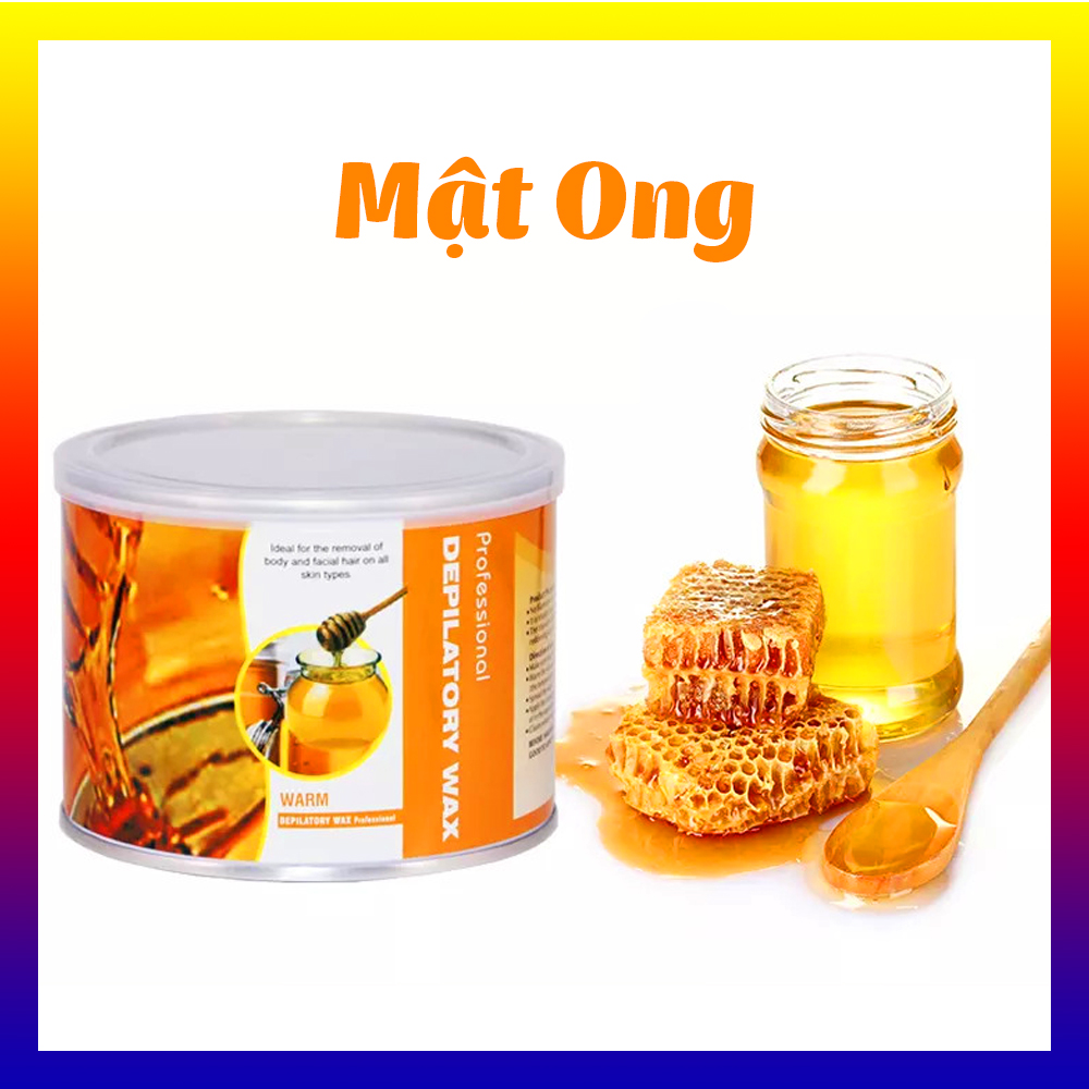 Gel wax lông lon cao cấp chuyên dùng cho spa + TẶNG 10 QUE GỖ - Wax tẩy lông chân, lông tay - Wax lông tại nhà an toàn, hiệu quả