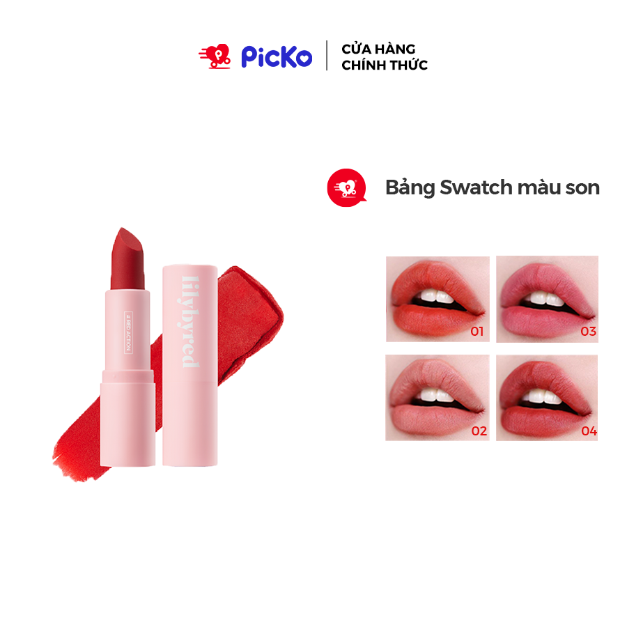 Son thỏi lì lilybyred picko
