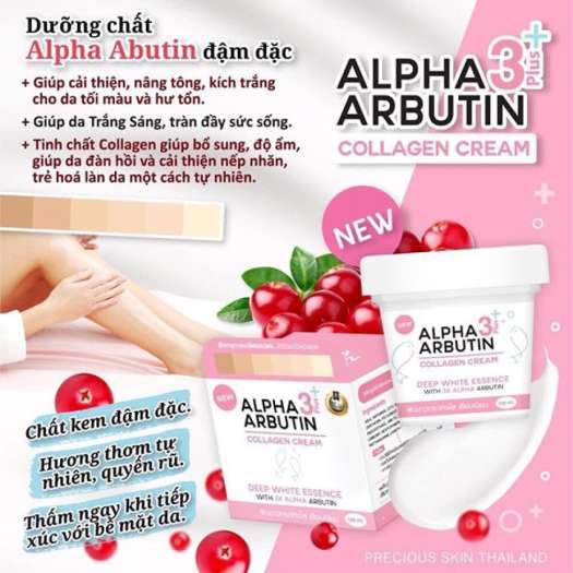 Kem Dưỡng Trắng Da Body ALPHA ARBUTIN Thái Lan
