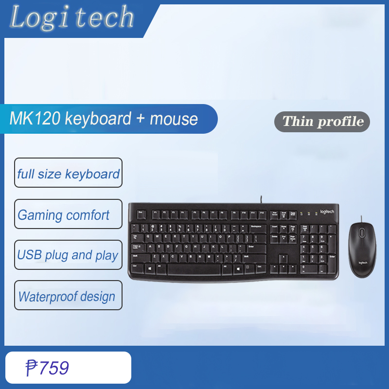 emparedado O cliente Shop Logitech Mouse Mechanical Keyboard with great discounts and prices  online - Oct 2022 | Lazada Philippines