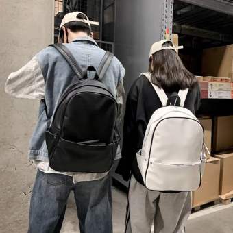 Balo Nam Nữ Trơn Đơn Giản Cặp Đi Học Đẹp Chống Nước BL11