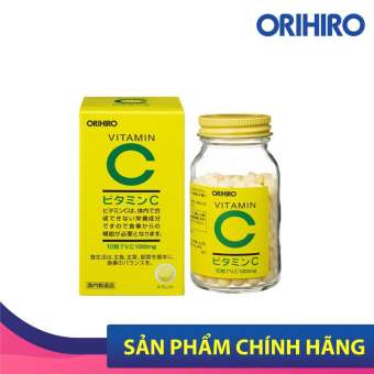 Viên Uống Vitamin C Orihiro Giúp Cải Thiện Sức Khoẻ, Làm Đẹp Da 300 Viên/Lọ