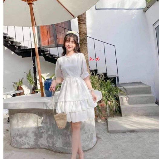 MS891 Váy đầm voan nhăn xòe đuôi cá 3 tầng dễ thương | Phu Linh - Fashion &  More