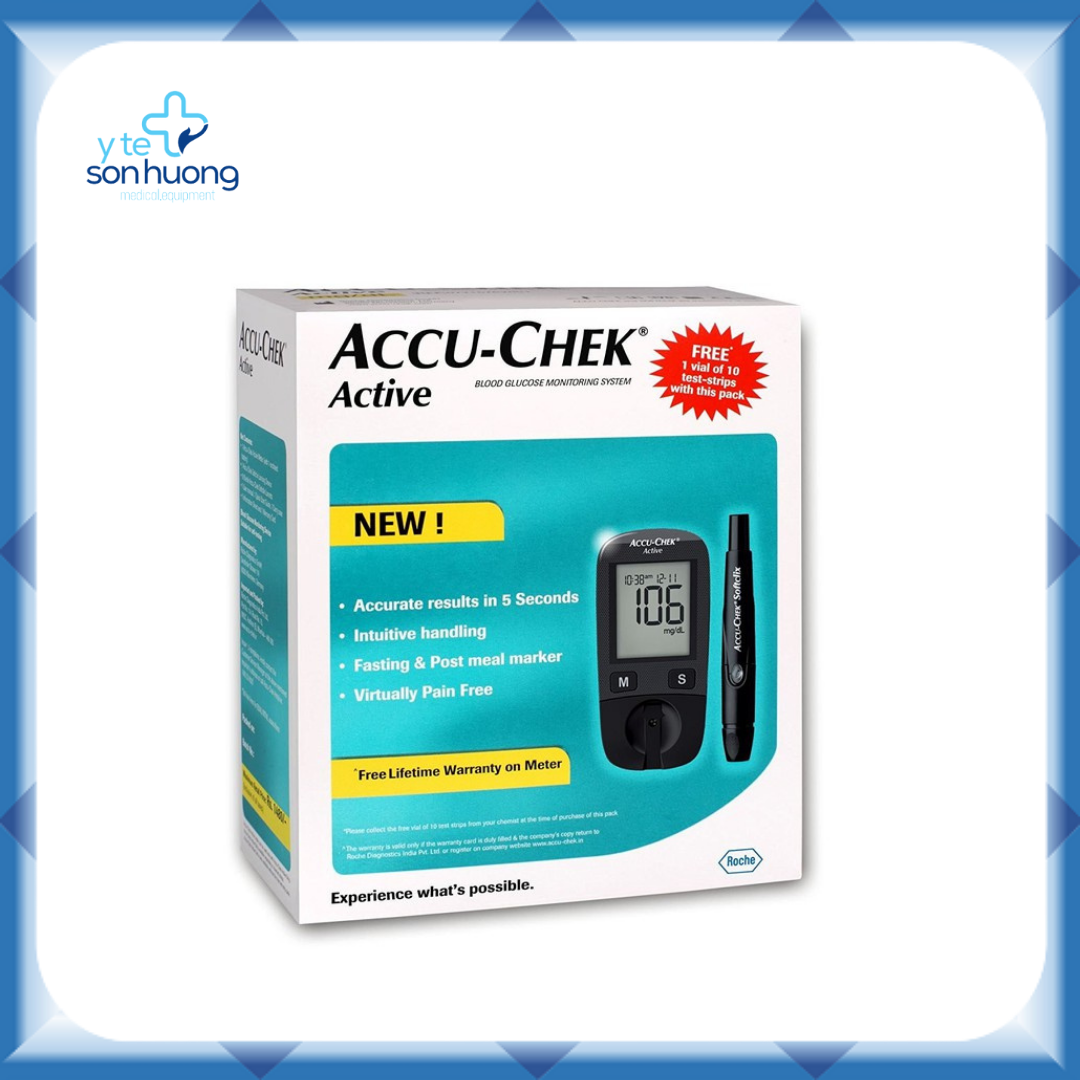 Máy đo đường huyết AccuChek Active GU
