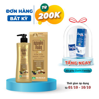 Dầu gội dược liệu Nguyên Xuân Bồng Bềnh 250ml