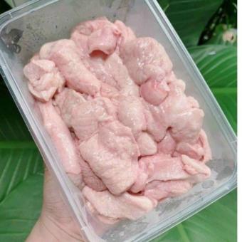 Vú heo cắt lát 500gr (giao tphcm)