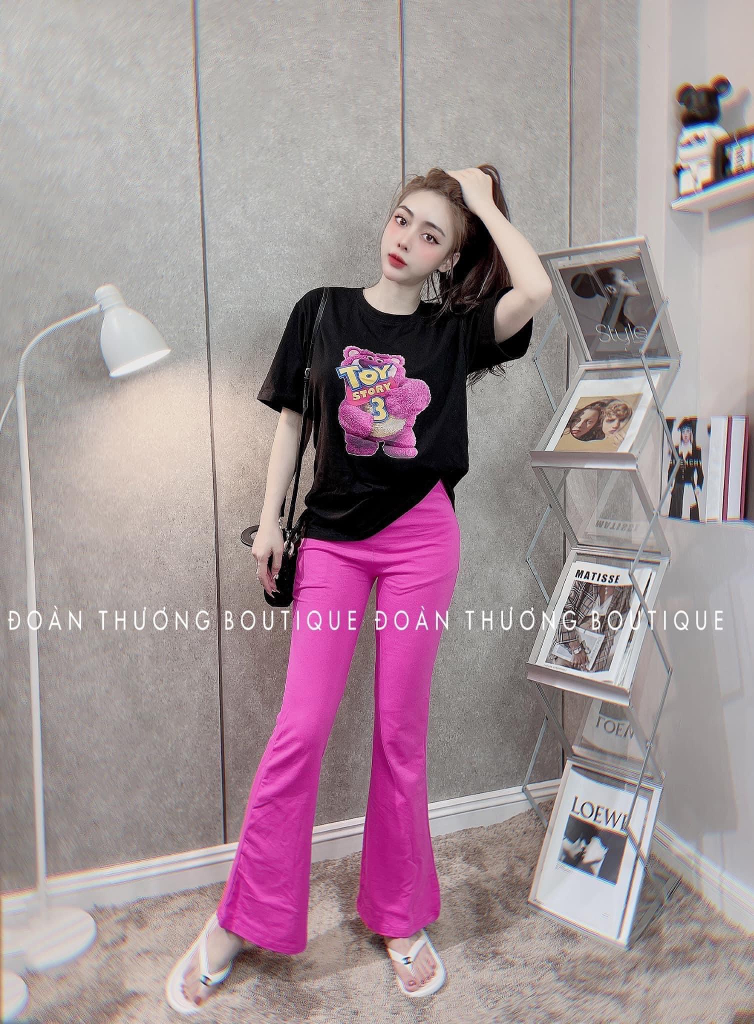 SÉT ÁO THUN NỮ QUẦN ỐNG LOE KIỂU DÁNG QUYẾN RŨ CỰC PHAAMT THỜI TRANG VIỆT CỦA ĐẸP ĐỘC 89 HÀNG MỚI