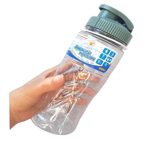 Bình nước học sinh việt nhật 550ml
