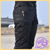 Waterproof Men's Tactical Cargo Pants by TCP0001