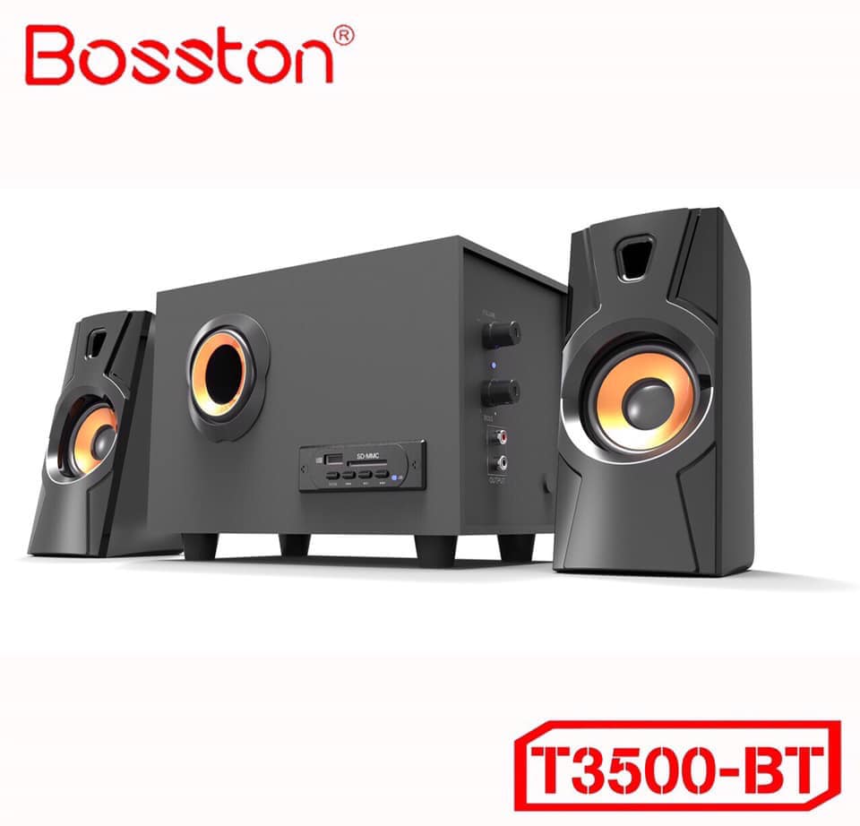 Loa vi tính bluetooth bosston t3500-bt – 2.1 chính hãng mới 100%