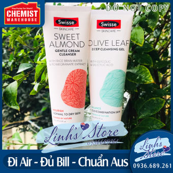 125ml 💦 Sữa rửa mặt Swisse Cleansing Gel 💙 Chemist Warehouse - Úc