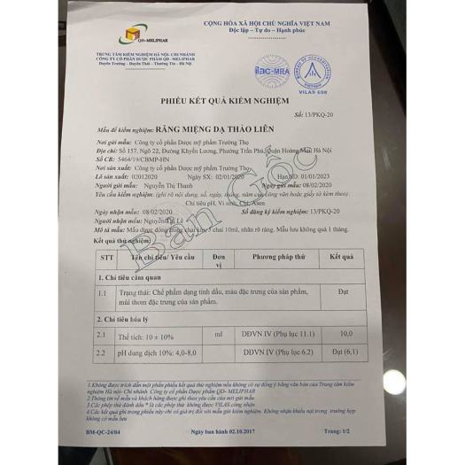 Tinh Dầu Răng Miệng Dạ Thảo Liên 20ml,Hết Sâu Răng ,Hết  Nhiệt Miệng ,Hết Chảy Máy Chân Răng