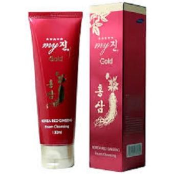 Sữa Rửa Mặt Sâm Đỏ HQ 130ml Loại Bỏ Bụi Bẩn