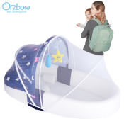 Orzbow Portable Baby Travel Bed with Mosquito Net