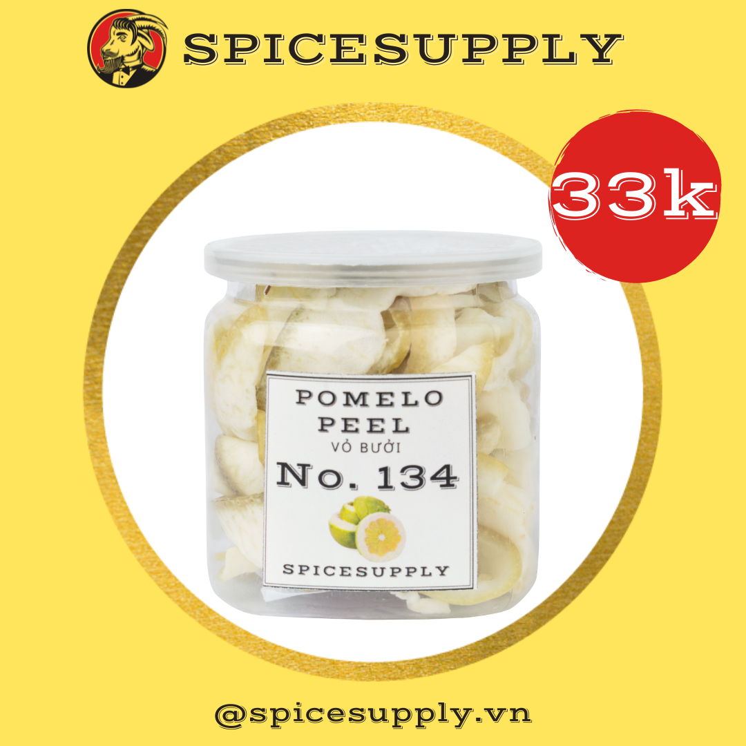 Hũ 70g Pomelo Peel - Vỏ bưởi sấy dẻo siêu ngon nguyên chất
