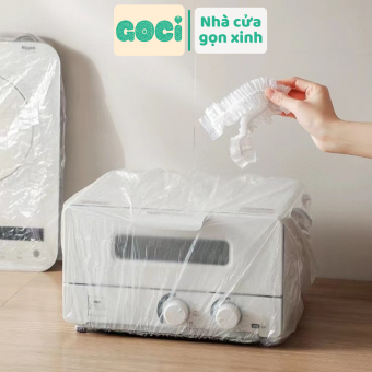 Màng bọc PE chống bụi bảo vệ đồ dùng set 50 cái size 60x70cm túi phủ đa năng tiện lợi giúp bảo quản vật dụng gia đình