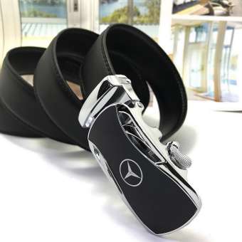 Thắt lưng/ dây nịt nam LOGO XE HƠI  khóa tự động có hộp đựnG theo kèm