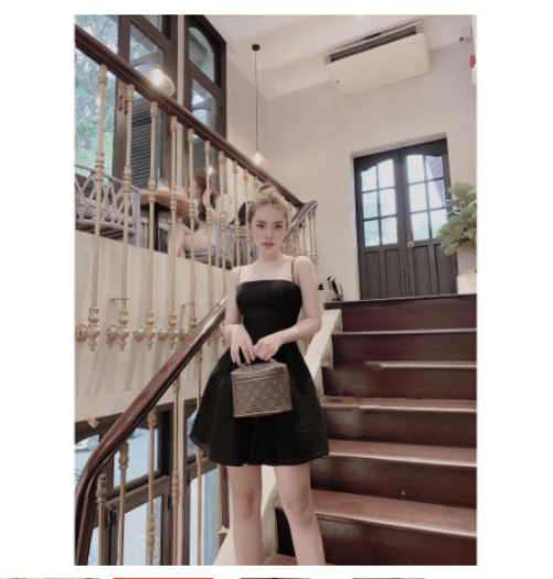 Váy len tăm trơn xẻ tà màu đen đơn giản, nhẹ nhàng đi dạo, đi chơi phong  cách Hàn Quốc LP42 | Shopee Việt Nam