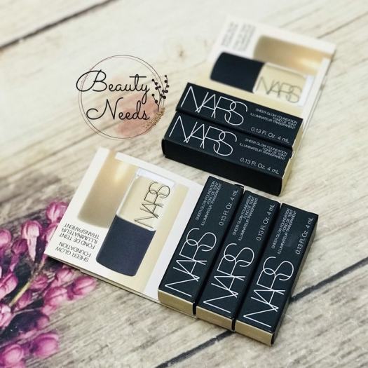 Kem nền Nars Sheer Glow Foundation mini 4ml màu medium 1