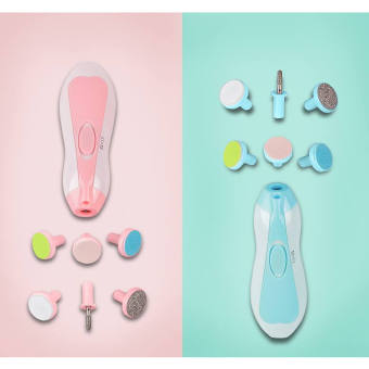 Bộ mài dũa móng tay 6 đầu dũa đa năng dành cho bé