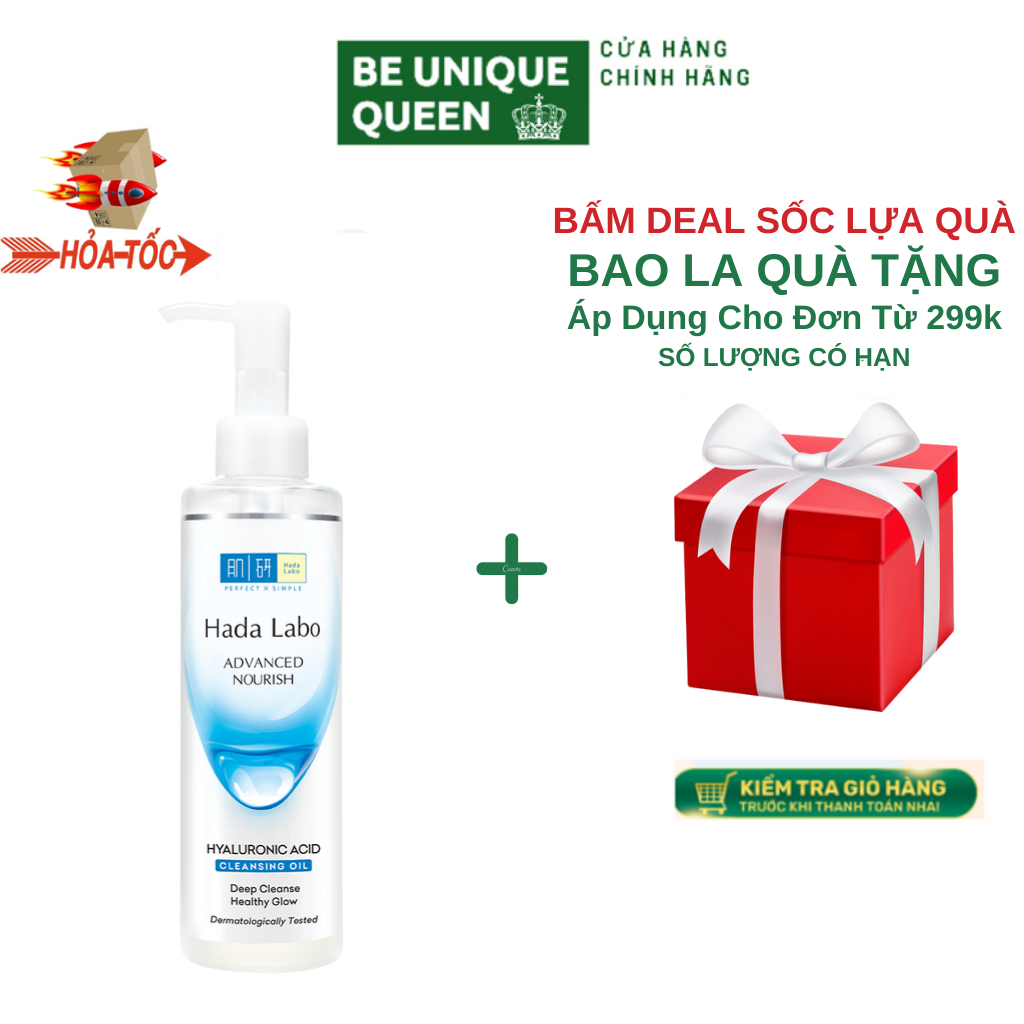 Dầu Tẩy Trang Hada Labo Advanced Nourish Hyaluron Cleansing Oil (200ml)