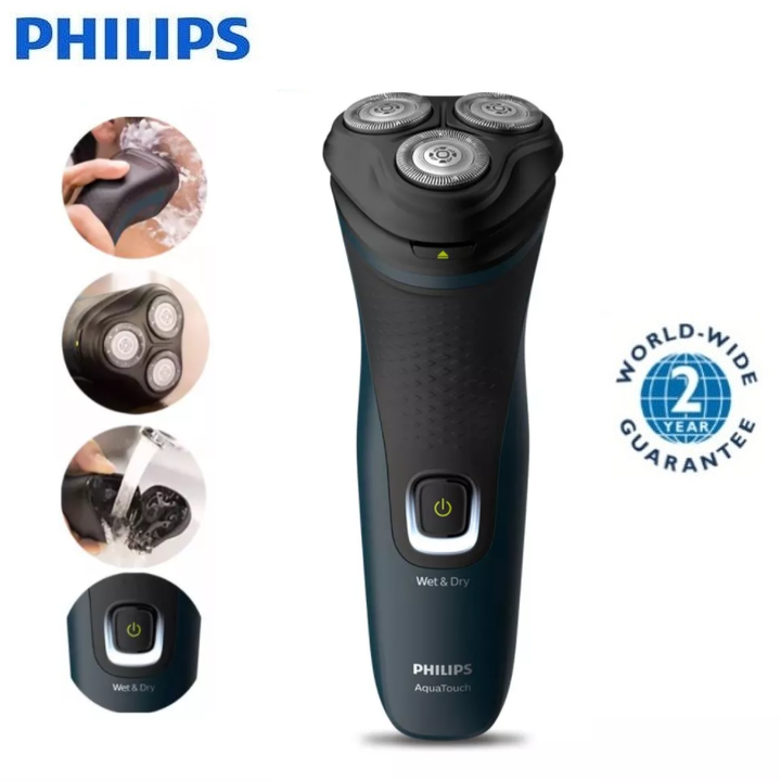 Máy cạo râu khô và ướt philips aquatouch s1121/41 - bảo hành 12 tháng