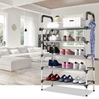 Kệ Để Giày Dép Inox 5 Tầng Hàn Quốc Cao Cấp - Kệ Để Giầy Dép Cao Cấp Đa Năng