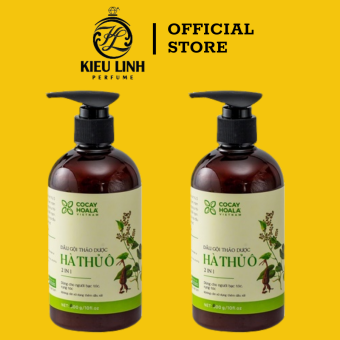 Dầu gội thảo dược Hà Thủ Ô 500ml kích thích mọc tóc, giảm gàu, giảm tóc bạc sớm, Dầu gội Hà Thủ Ô chăm sóc tóc hiệu quả
