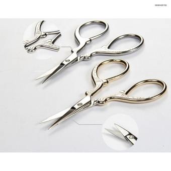 cây kéo tỉa chân mày mini, dụng cụ cắt tỉa lông mày, lông mi nhỏ gọn