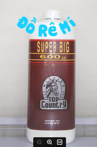 [HCM]Phấn thơm Top Country Supper big 600gram Thái Lan