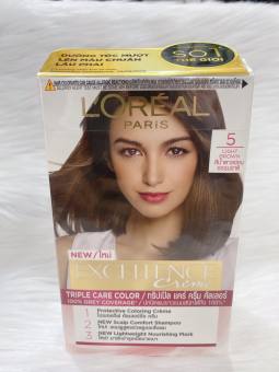Thuốc nhuộm tóc Loreal Excellence Crème màu số 5 nâu sáng hộp 172ml