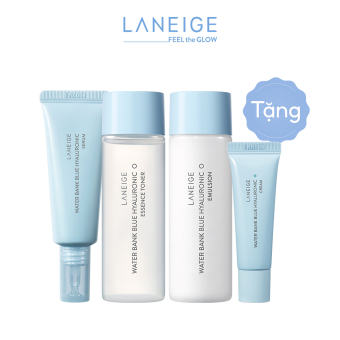 Bộ Quà Tặng Dưỡng Ẩm Và Làm Sạch Da Water Bank HA Laneige