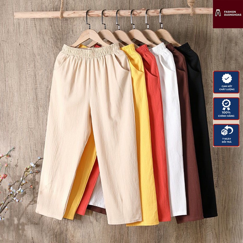 Quần baggy đũi mùa hè size 75 kg .m 39.