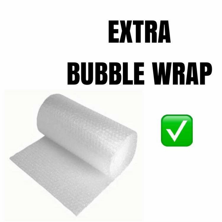 Bubble Wrap Hitam tambahan per 1 pcs barang