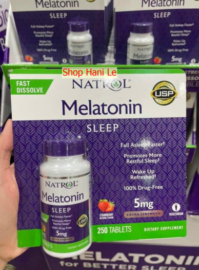 KẸO NGẬM NATROL BIOTIN SLEEP 5mg