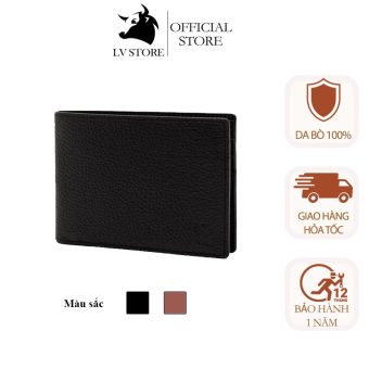 Ví Da Nam Cầm Tay Dáng Ngang LV07 Ví Nam Da Bò Thật Nhiều Ngăn Đựng Thẻ Bóp Nam Mini Kiểu Dáng Hàn Quốc Cam Kết Bảo Hành 12 Tháng Nếu Phát Hiện Lỗi Của NSX - LV Store 17