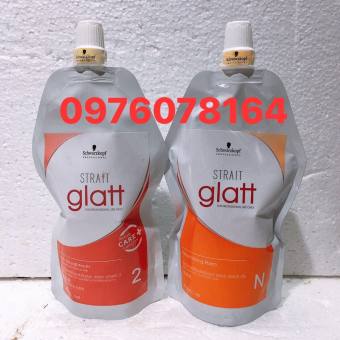 Thuốc uốn duỗi tóc Schwarzkopf Glatt 400mlx2 ( Thái Lan) ( nguyên cặp) - Tóc khỏe