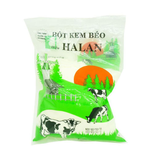 Bột kem béo Hà lan bịch 500g - bột sữa, pha trà sữa, làm bánh - Gia store