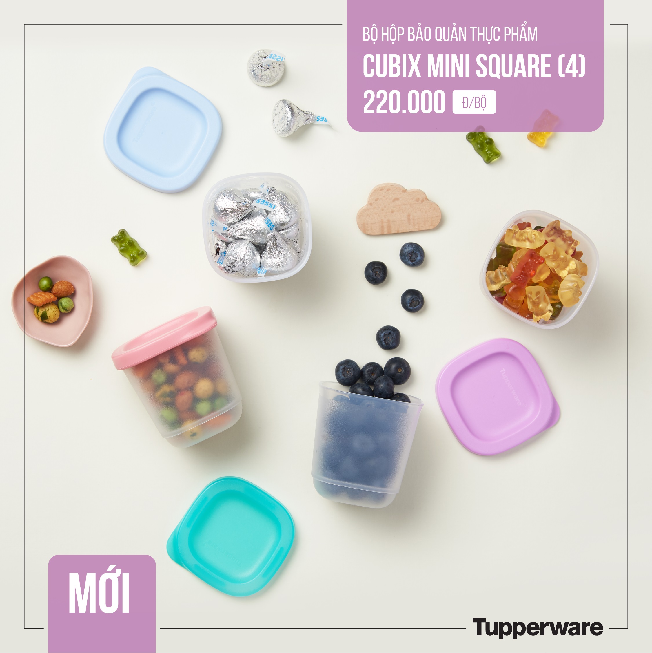Bộ hộp bqtp cubix mini square
