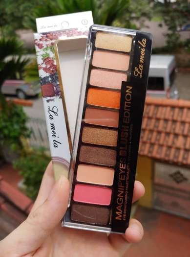 Bảng Phấn Mắt Lameila 10 ô MAKE UP