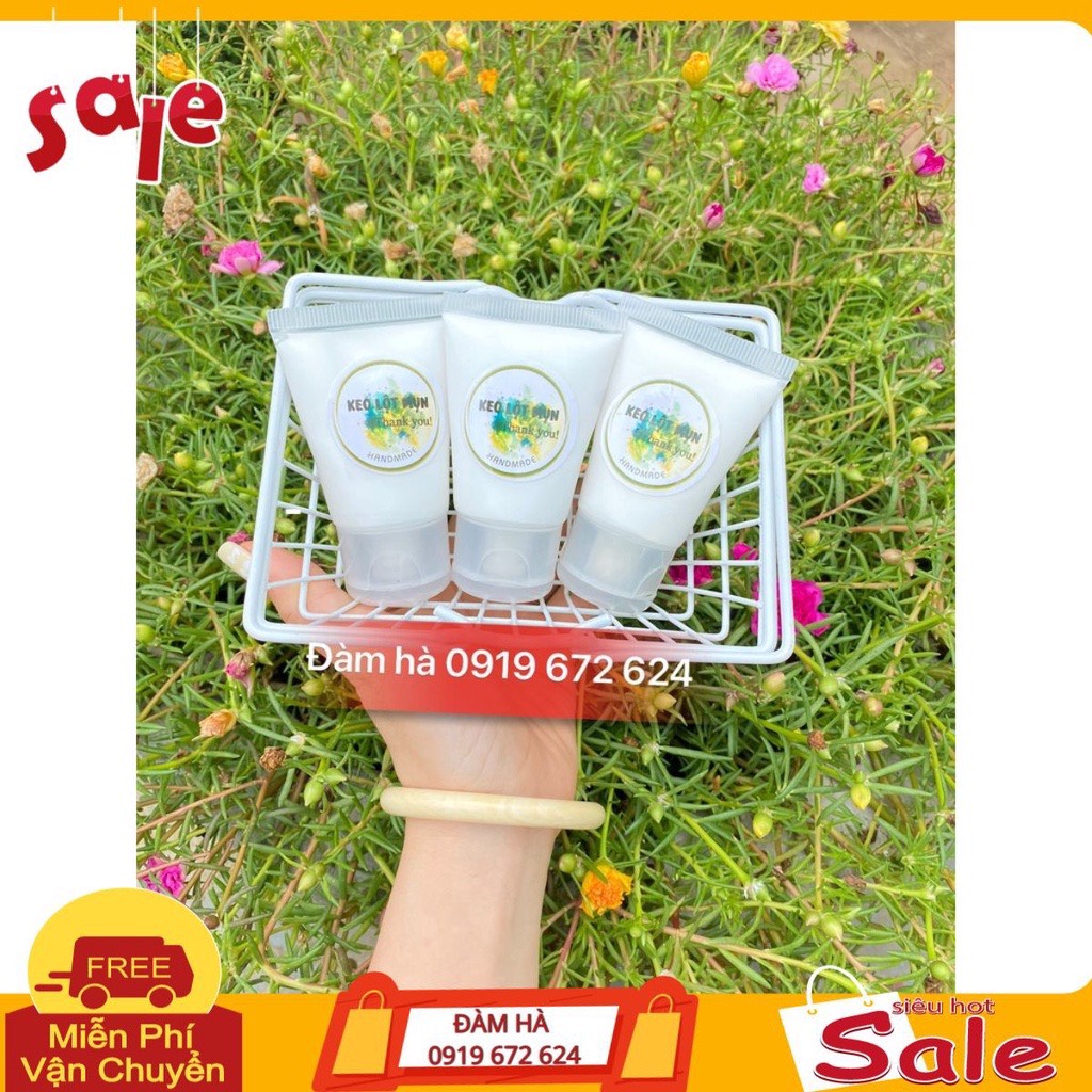 Gel lột mụn đầu đen hand made, keo lột mụn cám làm sạch sâu