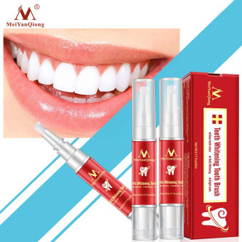 MeiYanQiong 3 gói tinh chất làm sạch răng bàn chải đánh răng tẩy sạch mảng bám, kem đánh răng làm trắng răng, kem đánh răng