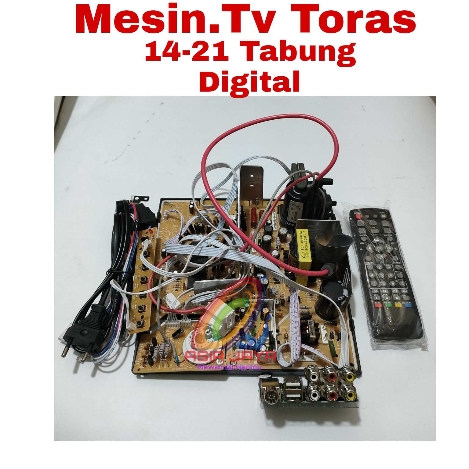 Jual MESIN TV DIGITAL WCOM UNTUK TV TABUNG 14-21 INCH - Kota