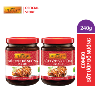 Combo 2 xốt ướp đồ nướng xá xíu Lee Kum Kee Char Siu Sauce 240g