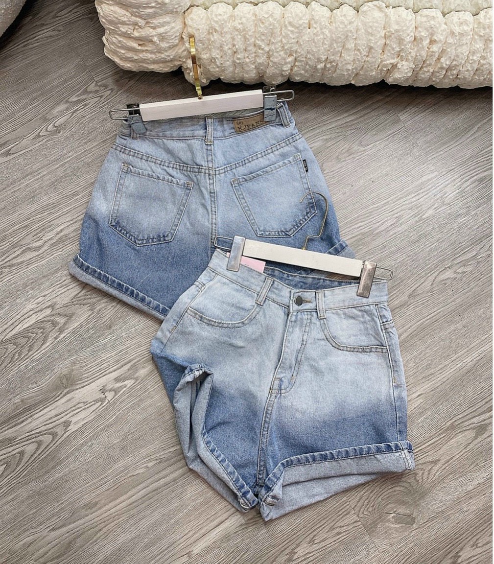 [HCM]quần short jean đùi hai màu chất jean đẹp hàng VNXK siêu đẹp M002
