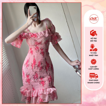 Đầm Bẹt Vai Đuôi Cá Form Chuẩn Tôn Dáng Xuất Sắc A1826