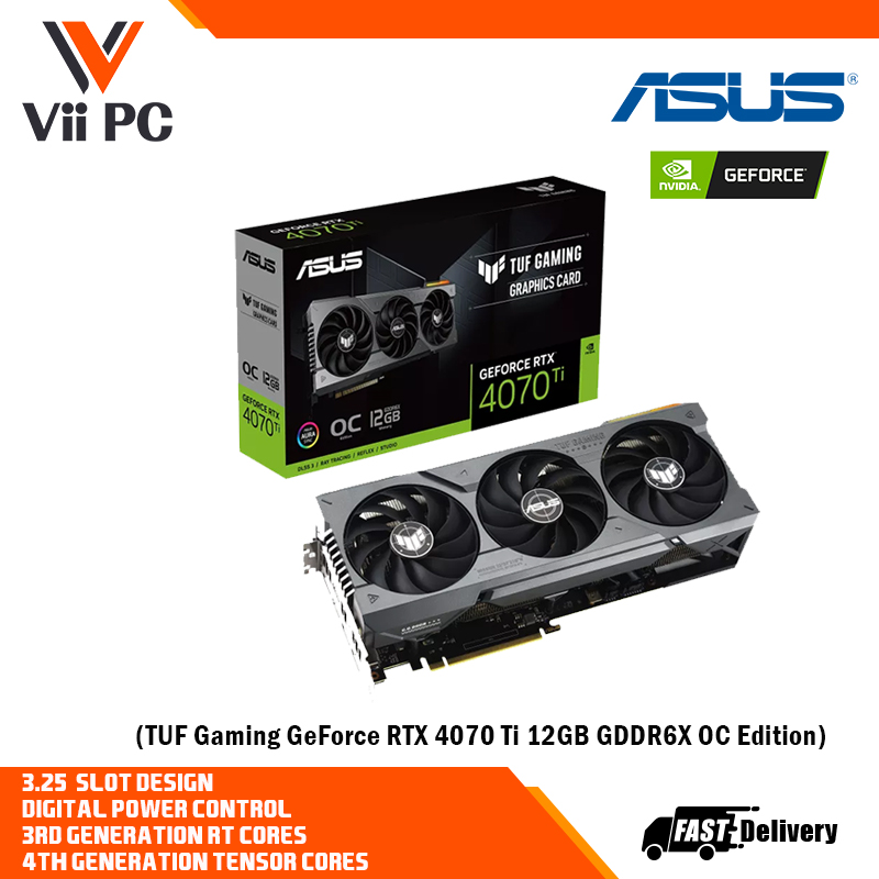 ASUS TUF Gaming NVIDIA GeForce RTXTM 4070 Gaming Graphics Card