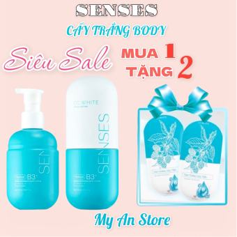 Kem Body Senses Retinol ccwhite - Cấy Trắng Body Senses Phiên Bản Siêu Trắng 300ml