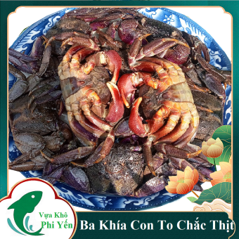 Mắm Ba Khía con Lớn Siêu chắc thịt Đặc biệt, sản phẩm không sử dụng các chất bảo quản độc hại- Vựa Khô Phi Yến