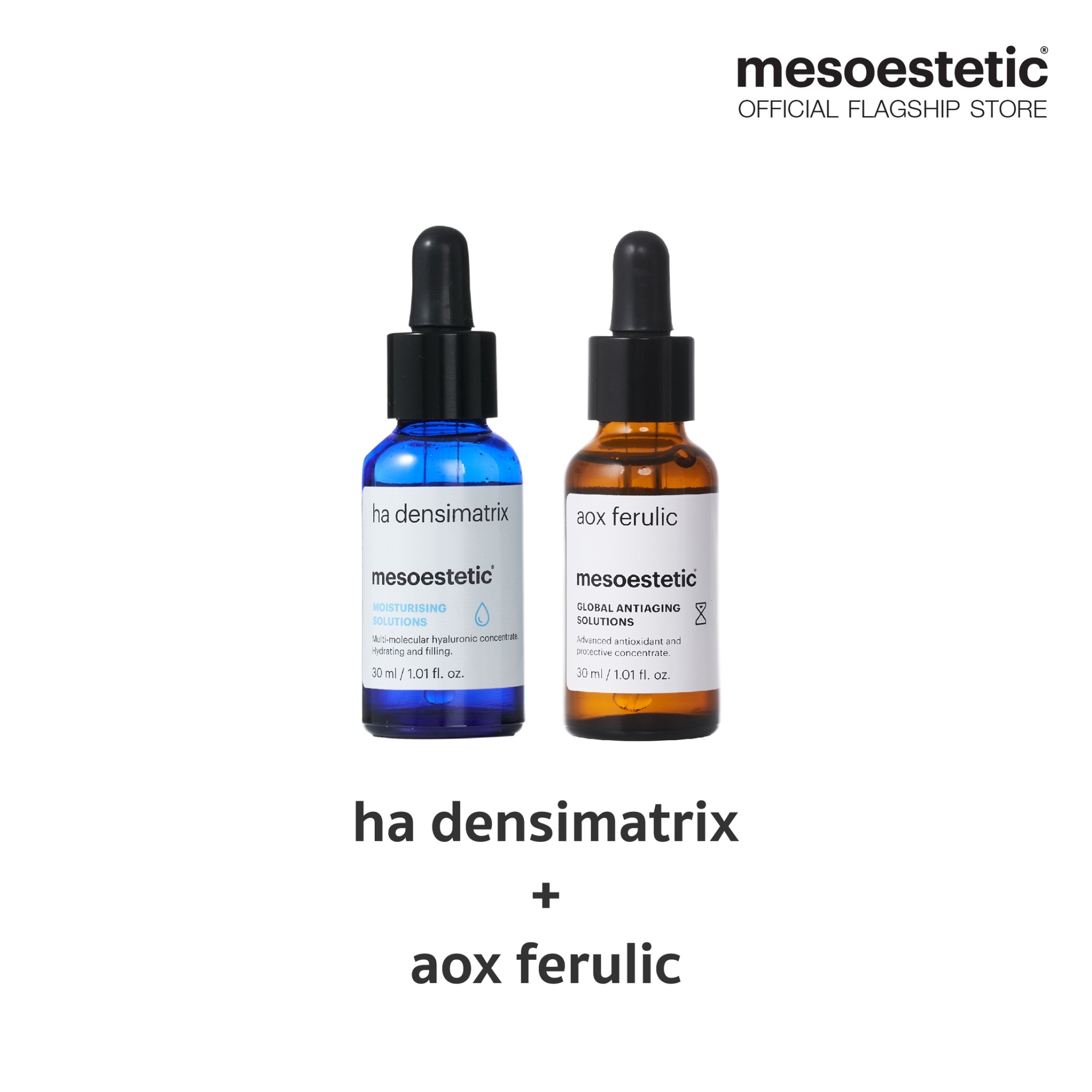 ha densimatrix + aox ferulic - เซรั่มสูตรเข้มข้นเติมความชุ่มชื้นให้ผิว และ ฟื้นฟูความหมองคล้ำ ให้กระจ่างใสไร้จุดด่างดำ ราคา 8,680 บาท*ส่งฟรี